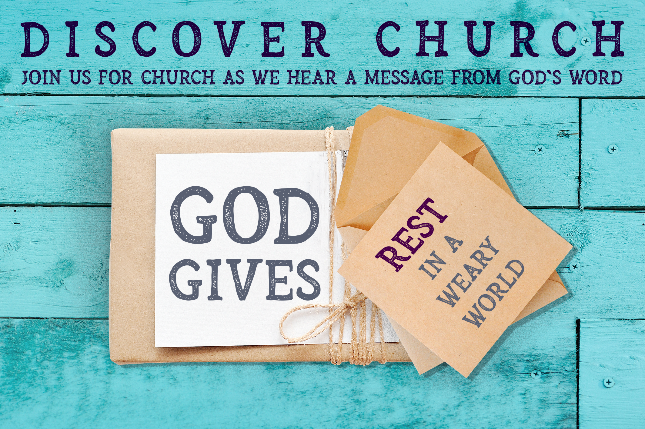 Discover Church - God Gives